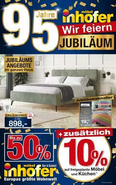 Möbel Inhofer Prospekt (ab 08.01.2026) zum Blättern - Seite 1