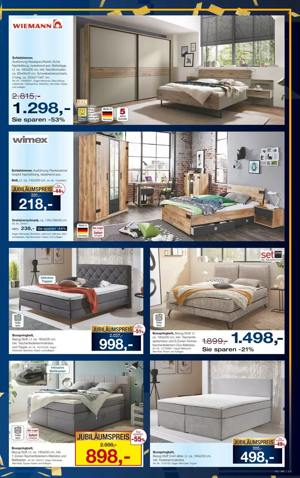 Möbel Inhofer Prospekt (ab 08.01.2026) zum Blättern - Seite 3