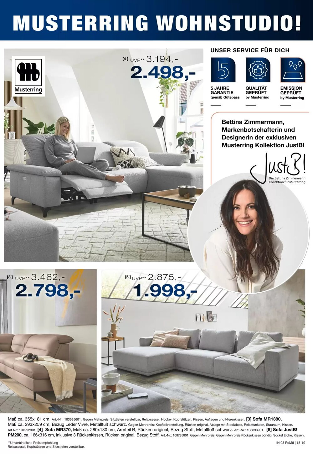 Möbel Inhofer Prospekt (ab 08.01.2026) zum Blättern - Seite 19