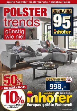Möbel Inhofer Prospekt (ab 08.01.2026) zum Blättern - Seite 1
