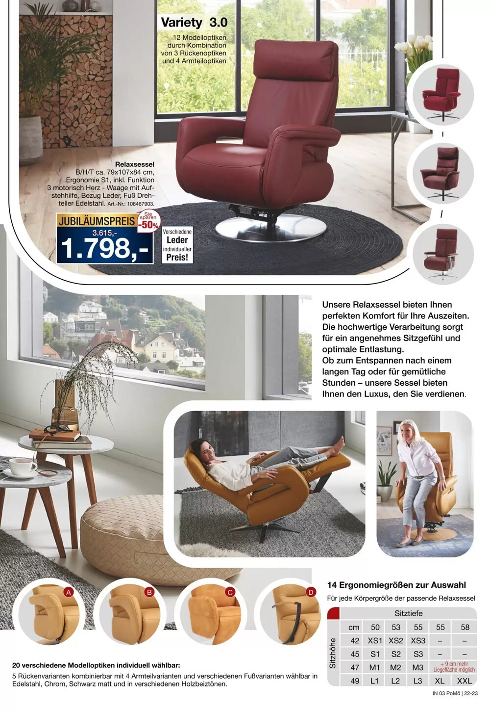 Möbel Inhofer Prospekt (ab 08.01.2026) zum Blättern - Seite 23