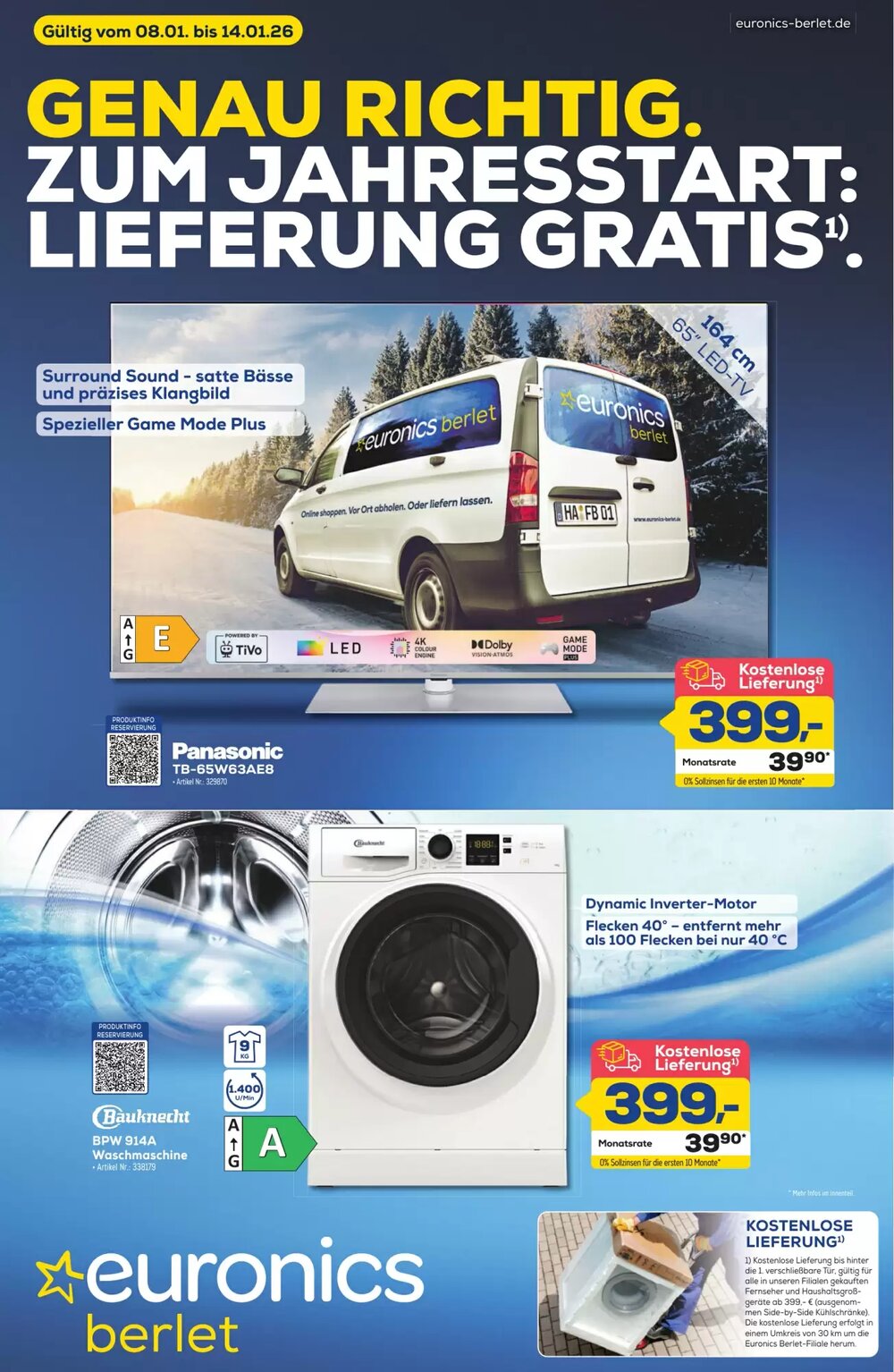 Euronics Prospekt (ab 08.01.2026) zum Blättern - Seite 1