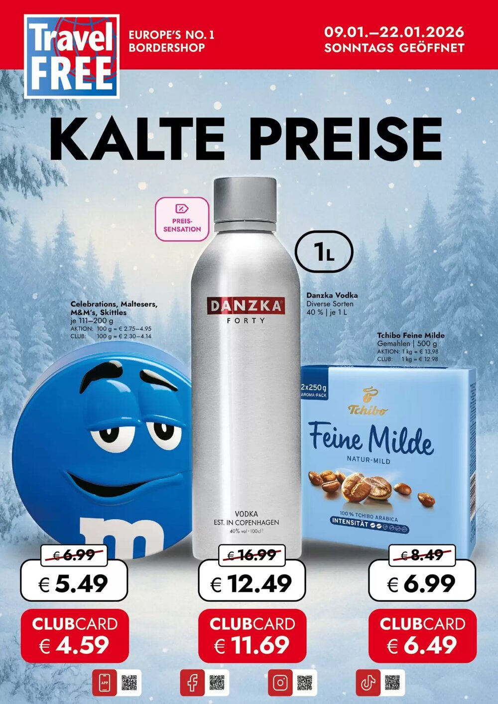 Travel Free Prospekt (ab 09.01.2026) zum Blättern - Seite 1