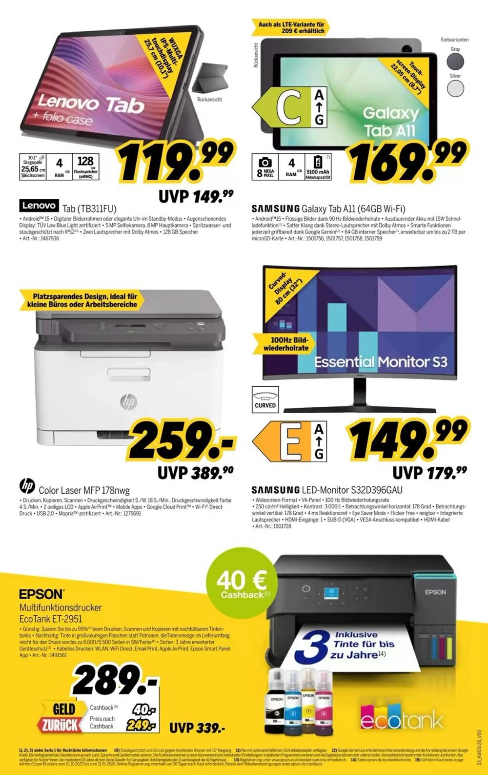 MEDIMAX Prospekt (ab 09.01.2026) zum Blättern - Seite 3