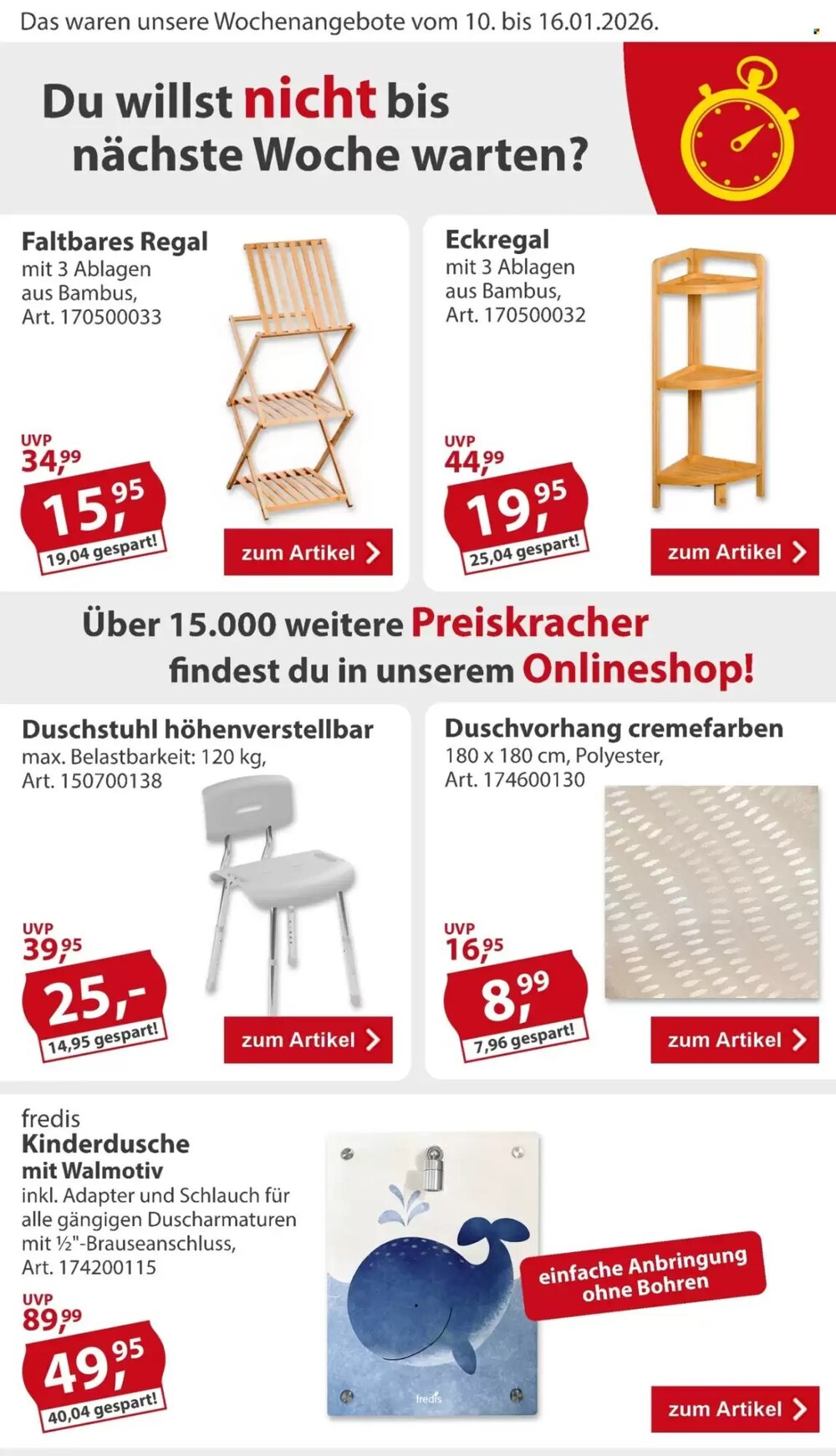 Sonderpreis Baumarkt Prospekt (ab 10.01.2026) zum Blättern - Seite 2