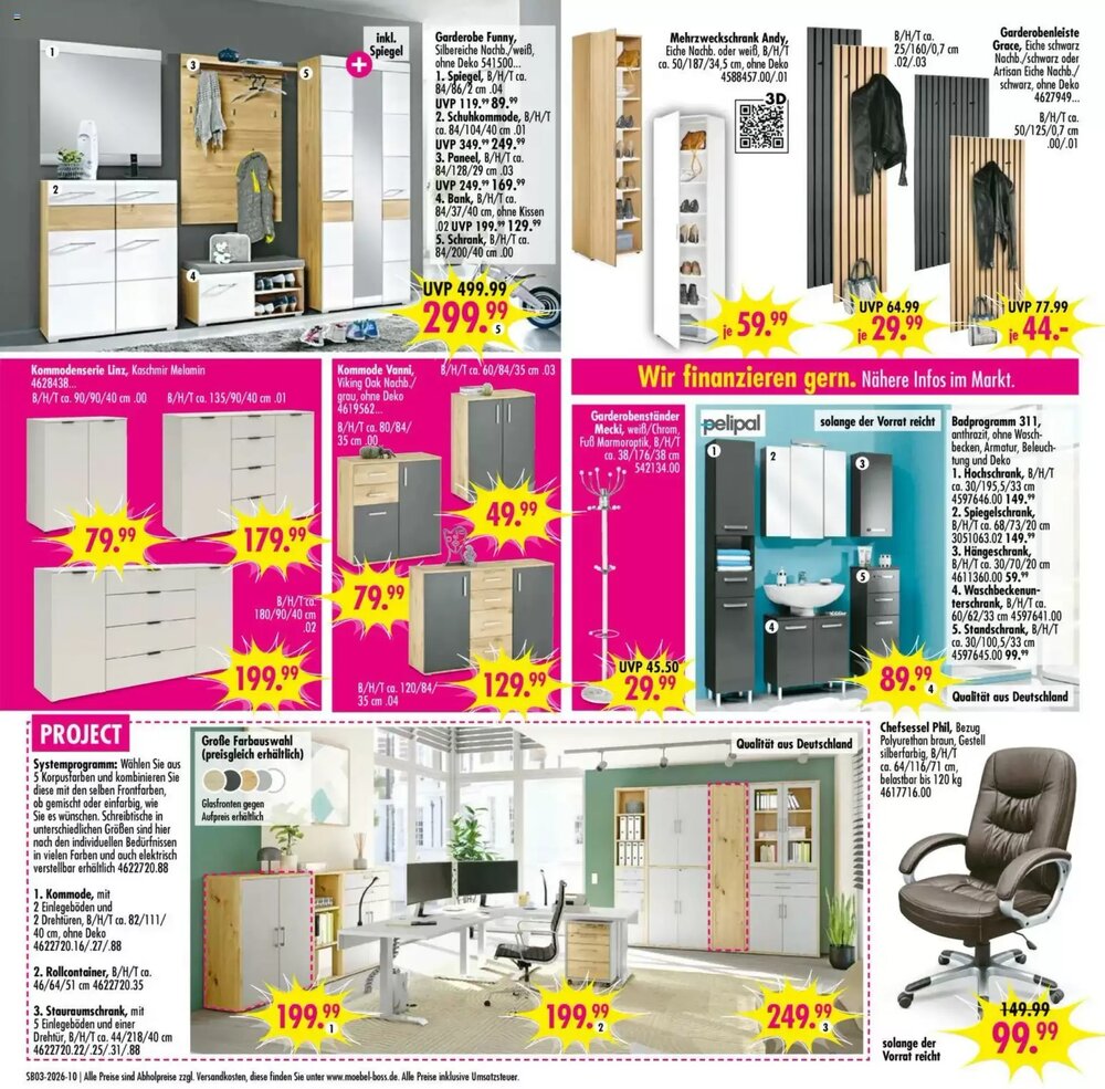 Möbel Boss Prospekt (ab 10.01.2026) zum Blättern - Seite 10
