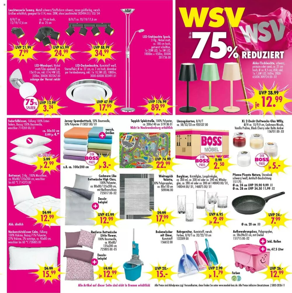 Möbel Boss Prospekt (ab 10.01.2026) zum Blättern - Seite 11