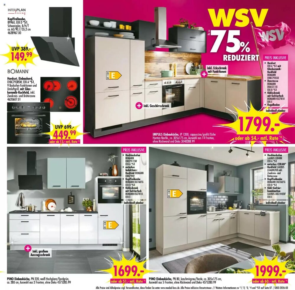 Möbel Boss Prospekt (ab 10.01.2026) zum Blättern - Seite 3