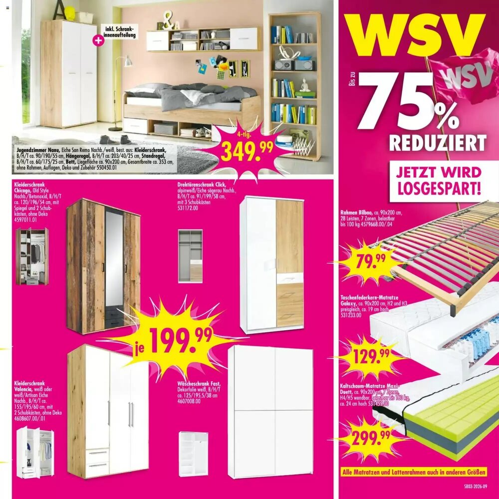 Möbel Boss Prospekt (ab 10.01.2026) zum Blättern - Seite 9