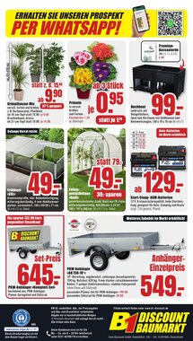 B1 Discount Baumarkt Prospekt (ab 10.01.2026) zum Blättern - Seite 4