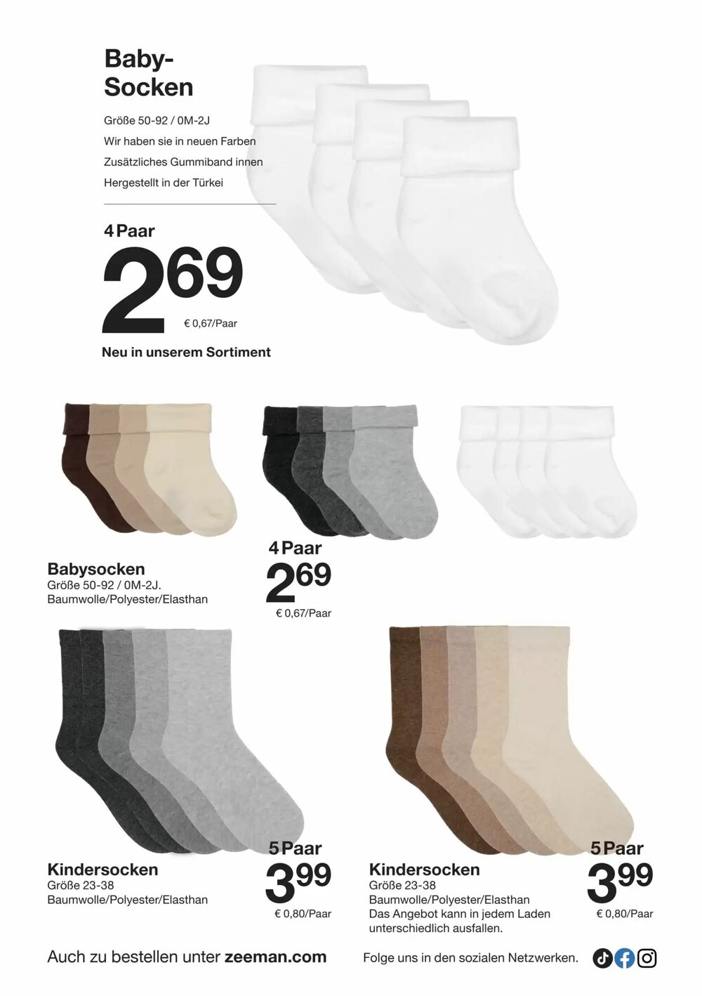 Zeeman Prospekt (ab 10.01.2026) zum Blättern - Seite 12