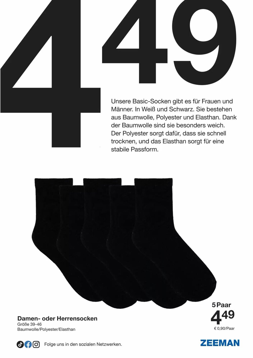 Zeeman Prospekt (ab 10.01.2026) zum Blättern - Seite 13