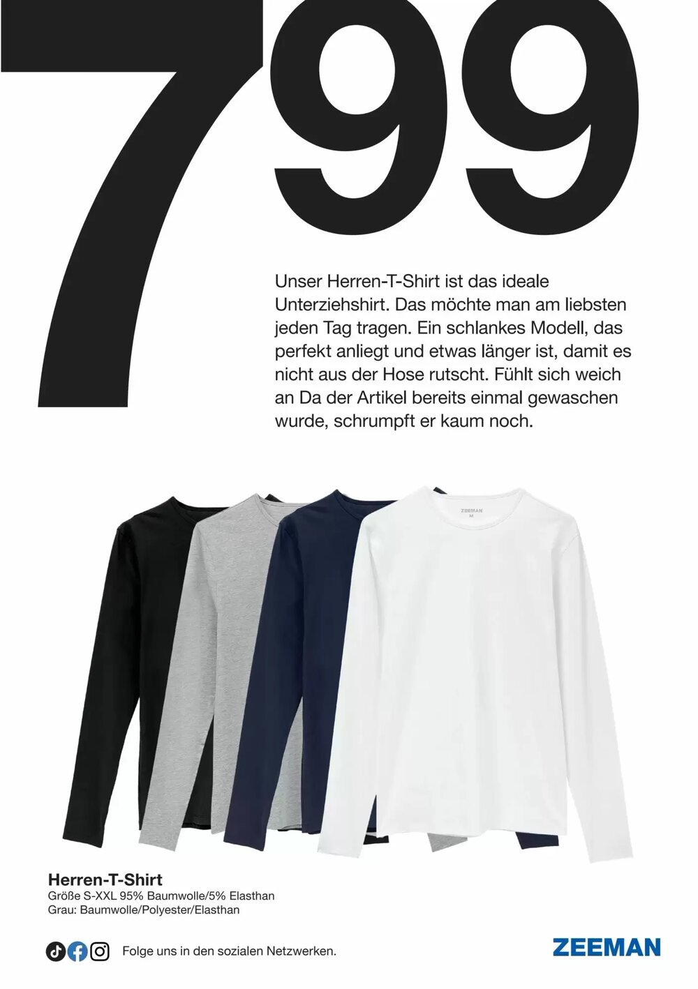 Zeeman Prospekt (ab 10.01.2026) zum Blättern - Seite 25