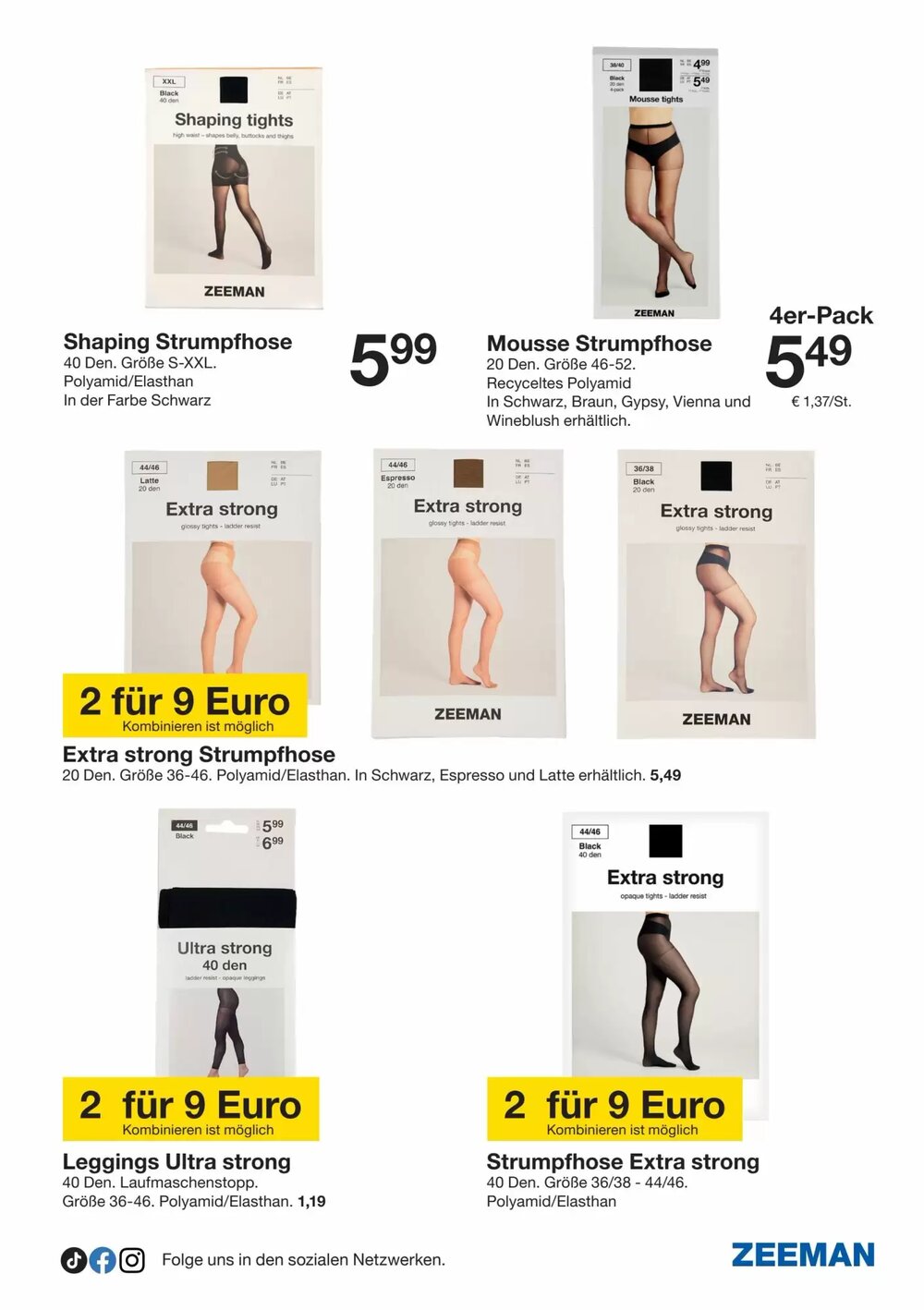 Zeeman Prospekt (ab 10.01.2026) zum Blättern - Seite 31