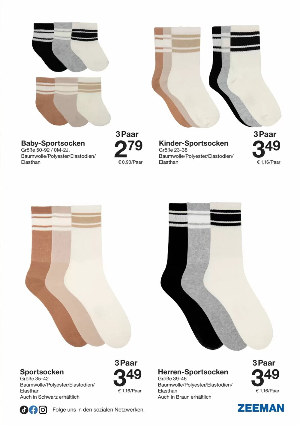 Zeeman Prospekt (ab 10.01.2026) zum Blättern - Seite 9