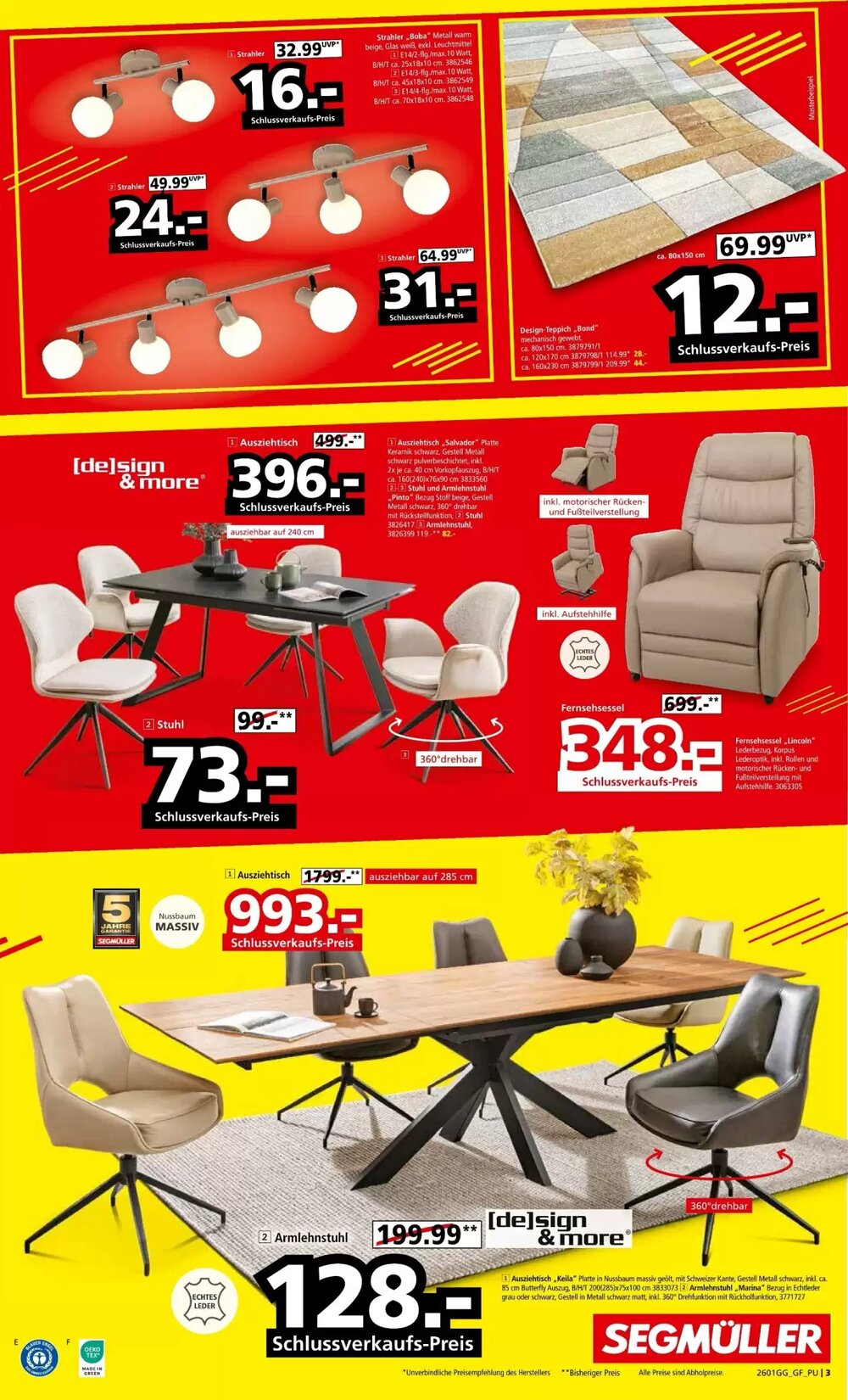 Segmüller Prospekt (ab 10.01.2026) zum Blättern - Seite 3
