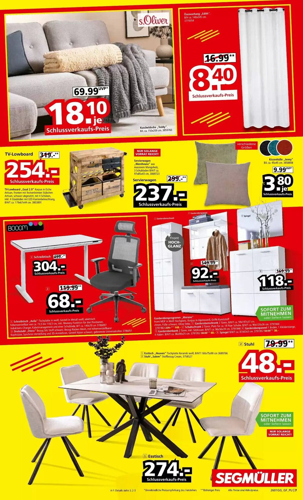 Segmüller Prospekt (ab 10.01.2026) zum Blättern - Seite 7