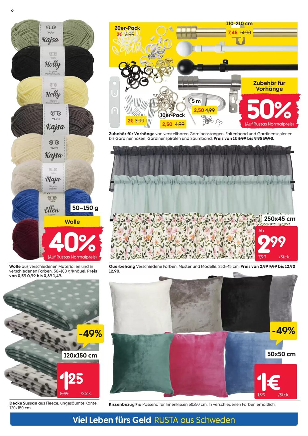 Rusta Prospekt (ab 10.01.2026) zum Blättern - Seite 6
