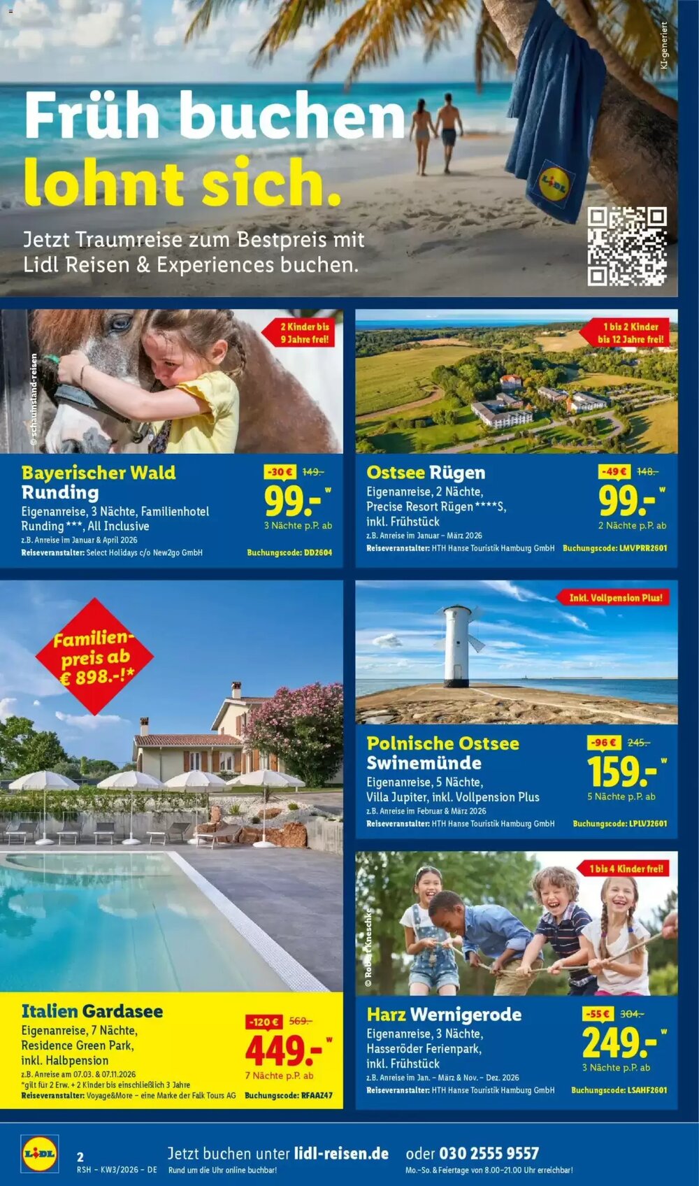 Lidl Reisen Prospekt (ab 10.01.2026) zum Blättern - Seite 2