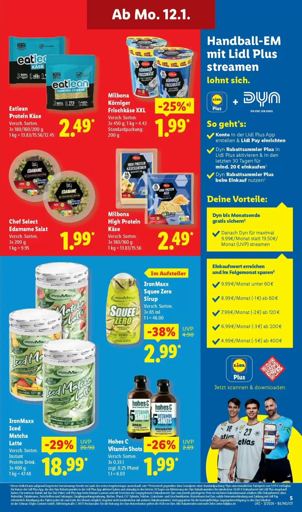Lidl Prospekt (ab 11.01.2026) zum Blättern - Seite 15