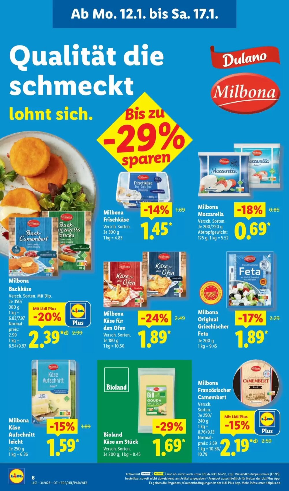 Lidl Prospekt (ab 11.01.2026) zum Blättern - Seite 20