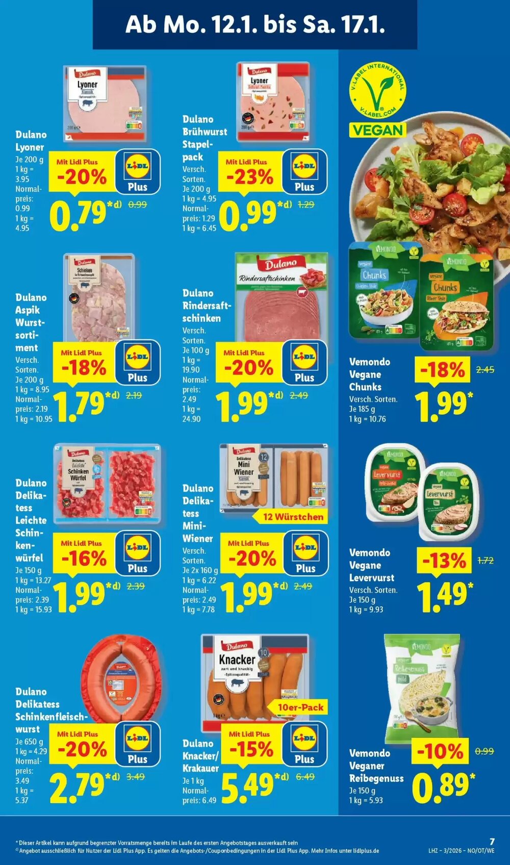 Lidl Prospekt (ab 11.01.2026) zum Blättern - Seite 21