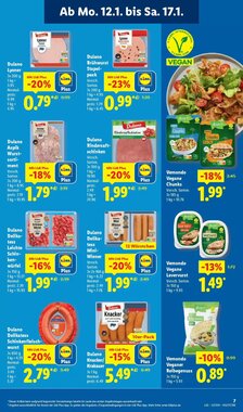 Lidl Prospekt (ab 11.01.2026) zum Blättern - Seite 21