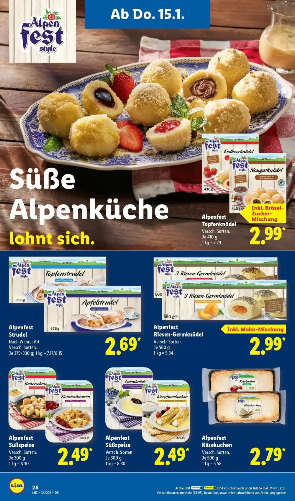 Lidl Prospekt (ab 11.01.2026) zum Blättern - Seite 50
