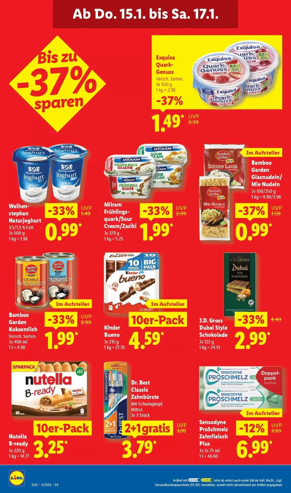 Lidl Prospekt (ab 11.01.2026) zum Blättern - Seite 62