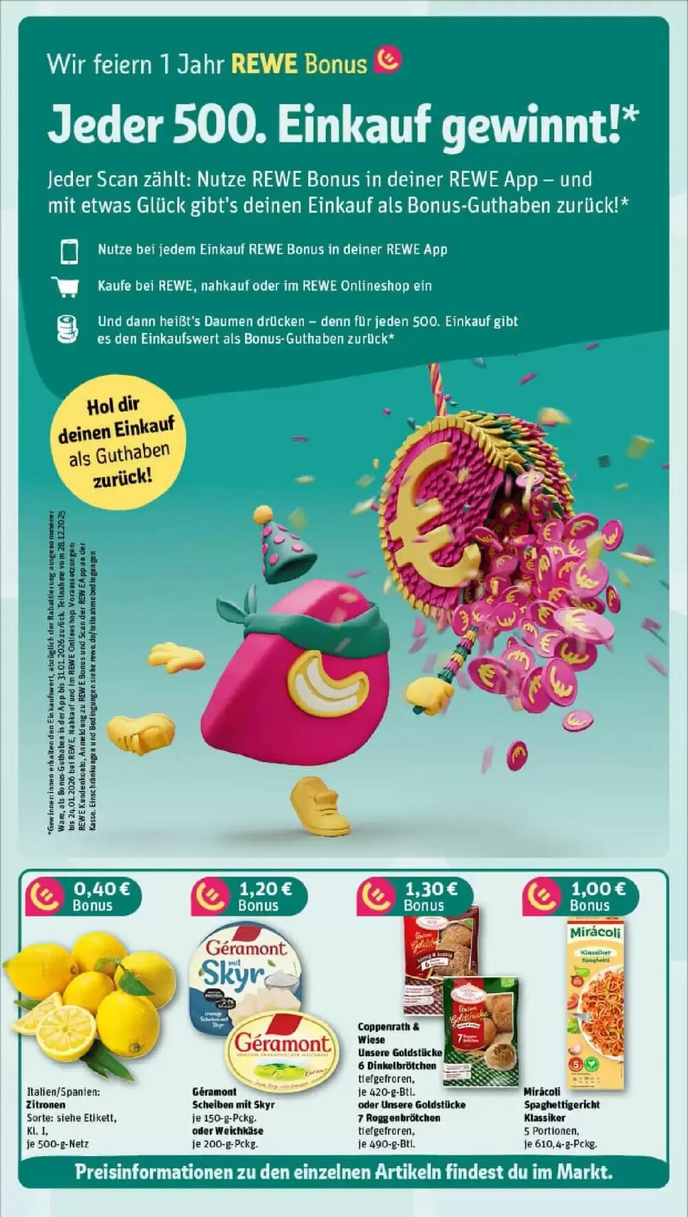 REWE Prospekt (ab 11.01.2026) zum Blättern - Seite 3