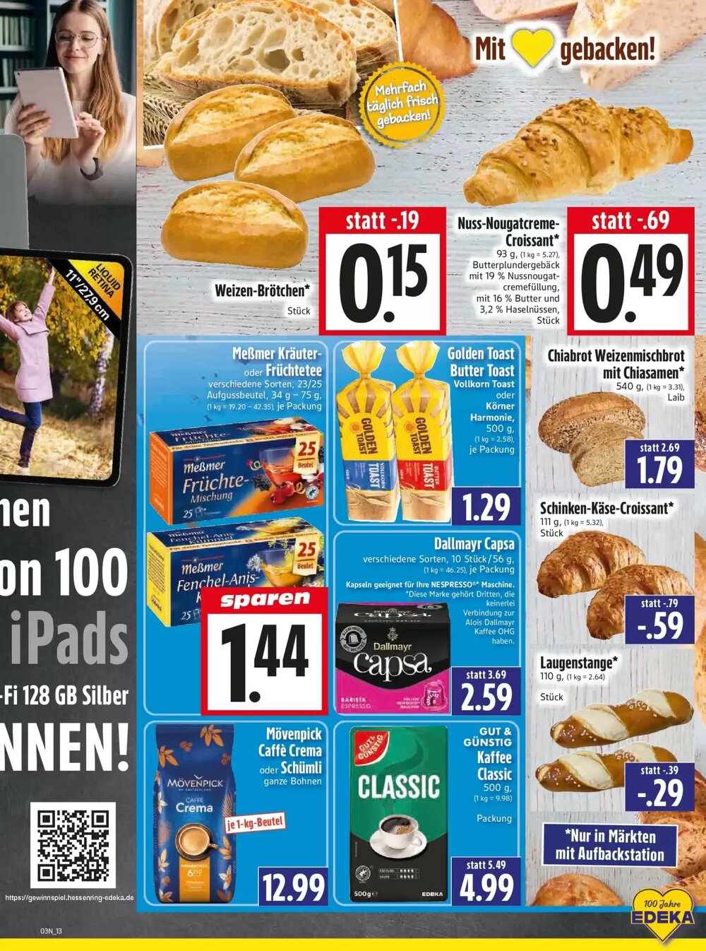 EDEKA Hahner Prospekt (ab 11.01.2026) zum Blättern - Seite 15