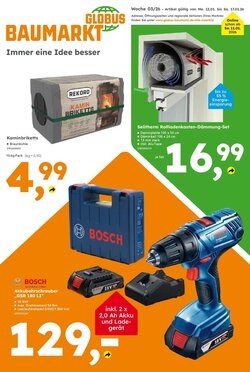 Globus Baumarkt Prospekt (ab 11.01.2026) zum Blättern - Seite 1