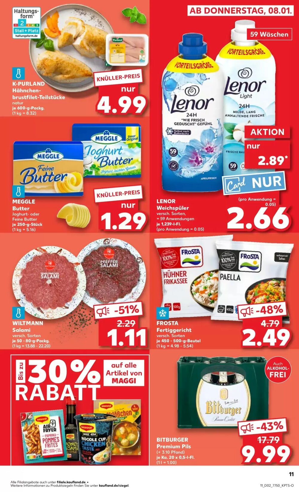 Kaufland Prospekt (ab 11.01.2026) zum Blättern - Seite 11