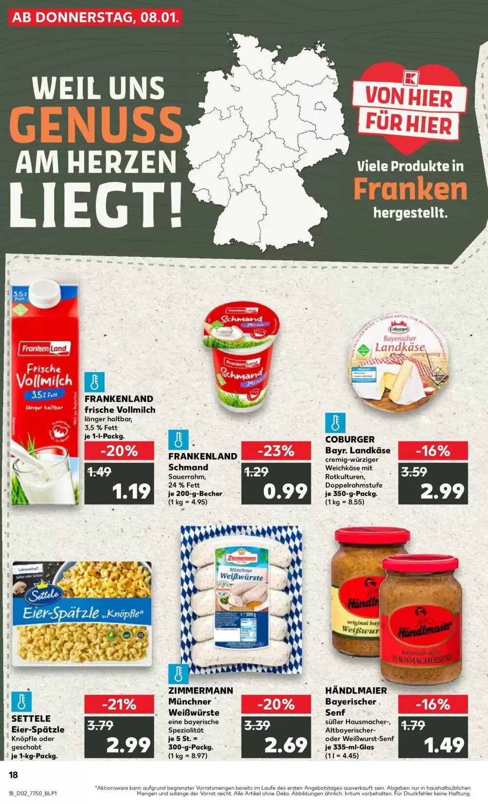 Kaufland Prospekt (ab 11.01.2026) zum Blättern - Seite 18