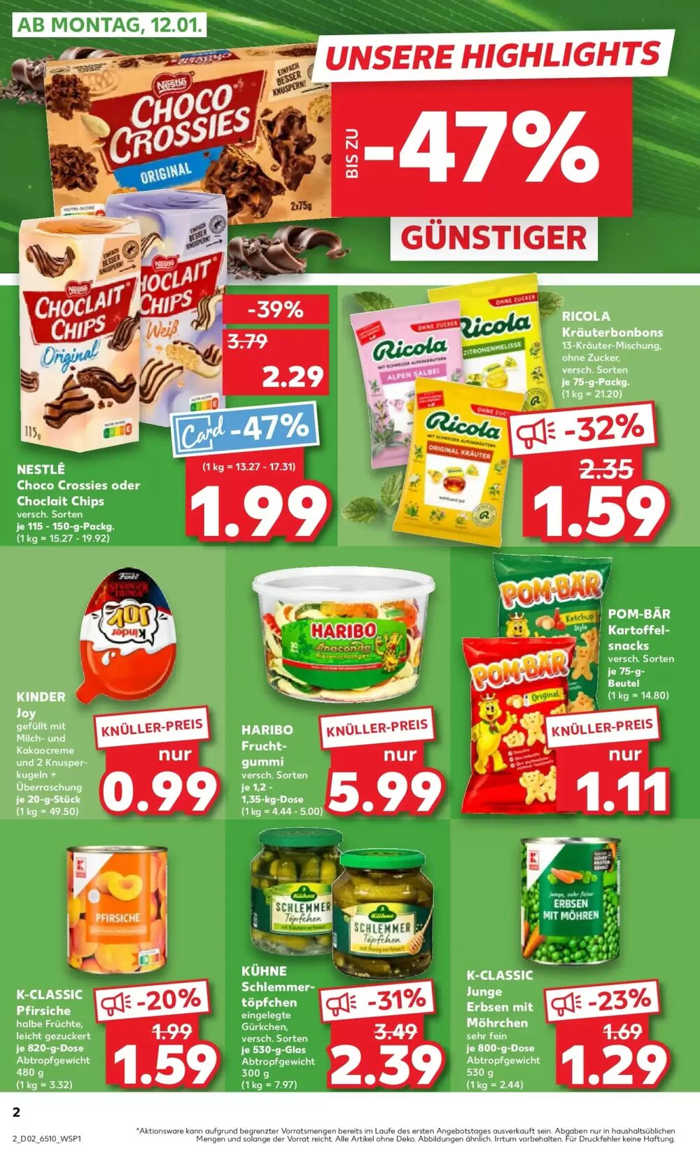 Kaufland Prospekt (ab 11.01.2026) zum Blättern - Seite 2