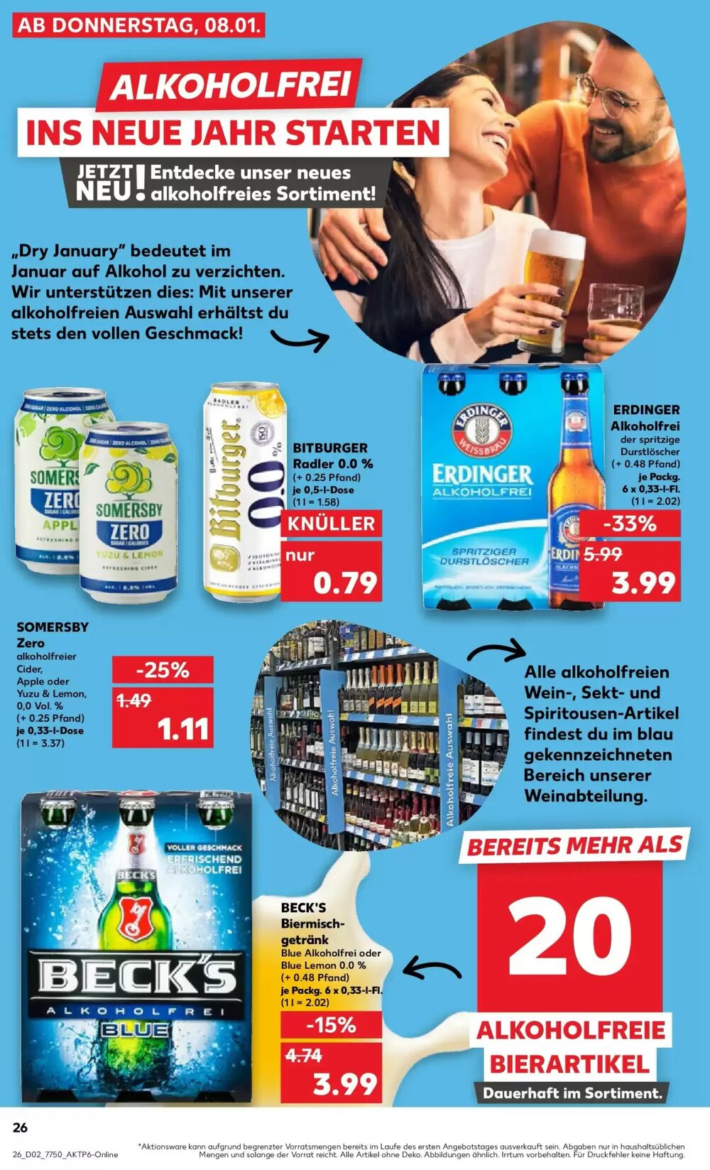Kaufland Prospekt (ab 11.01.2026) zum Blättern - Seite 26