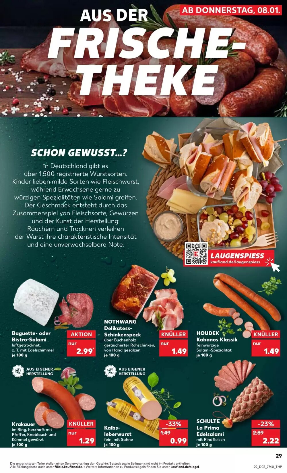 Kaufland Prospekt (ab 11.01.2026) zum Blättern - Seite 29