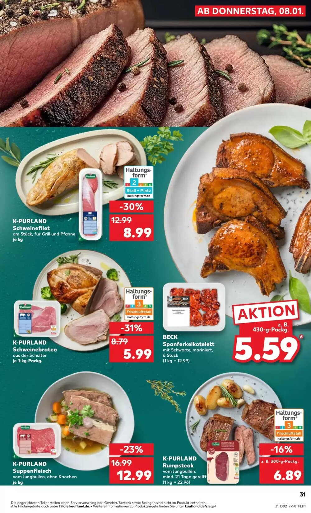 Kaufland Prospekt (ab 11.01.2026) zum Blättern - Seite 31