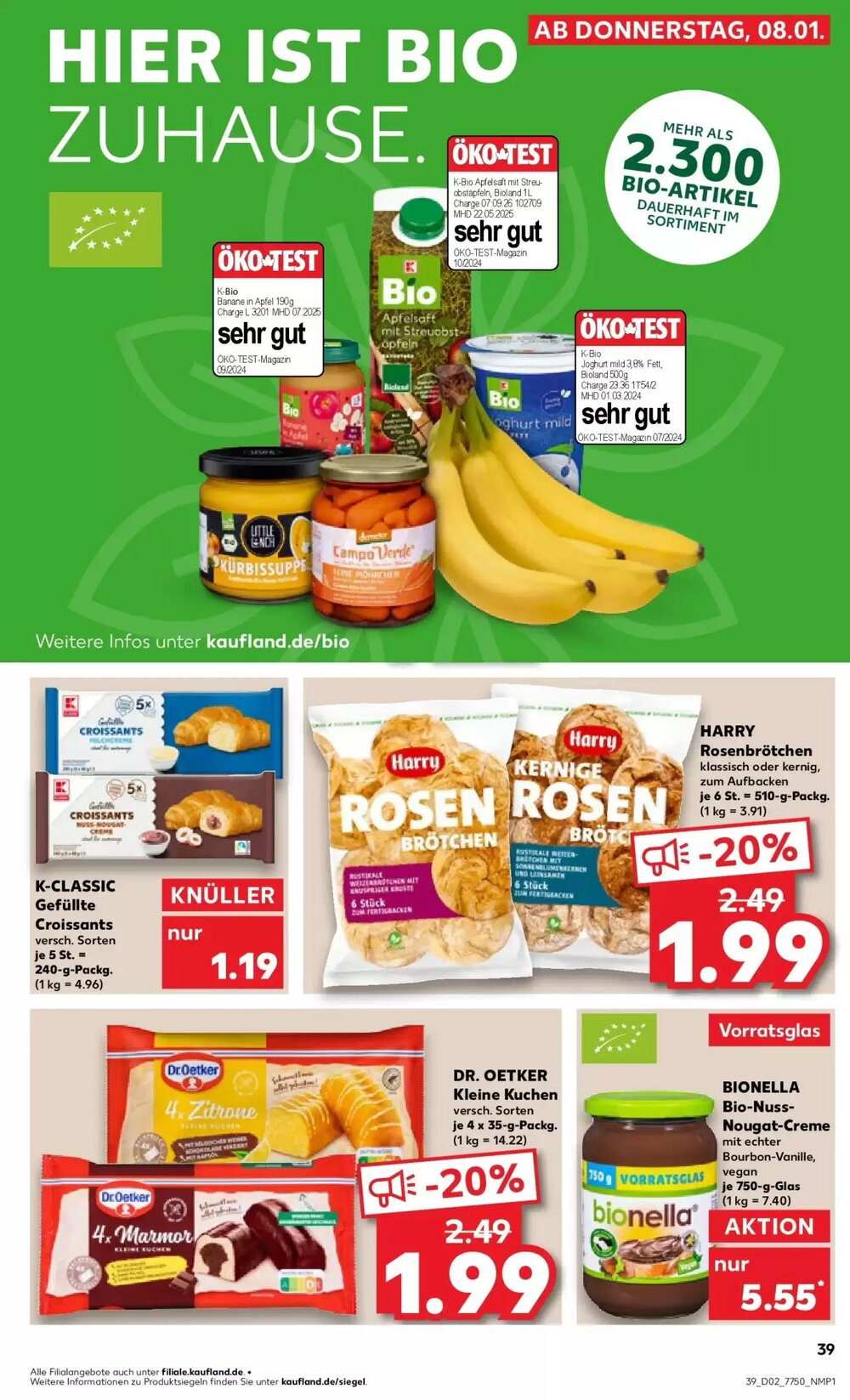 Kaufland Prospekt (ab 11.01.2026) zum Blättern - Seite 39