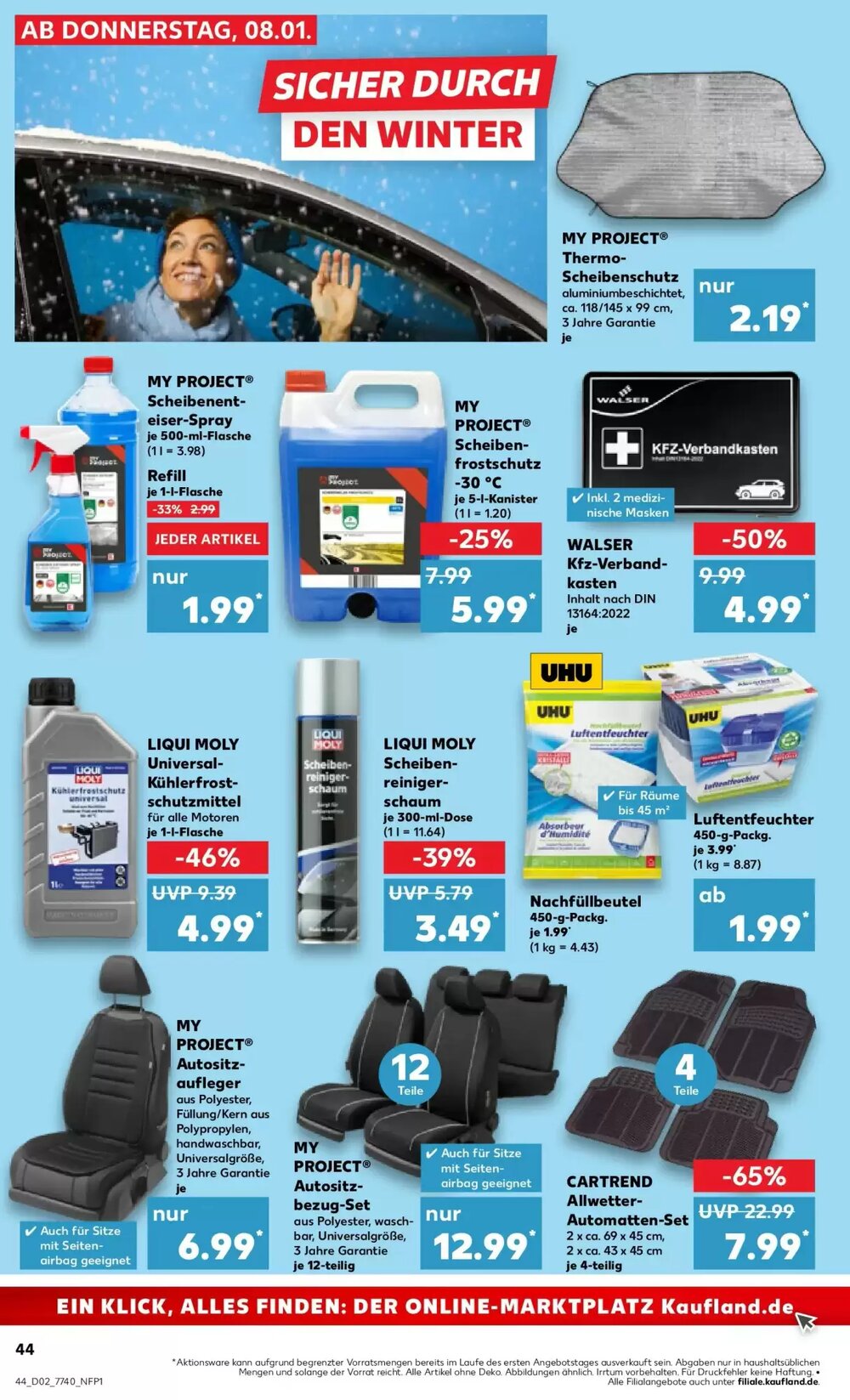 Kaufland Prospekt (ab 11.01.2026) zum Blättern - Seite 44