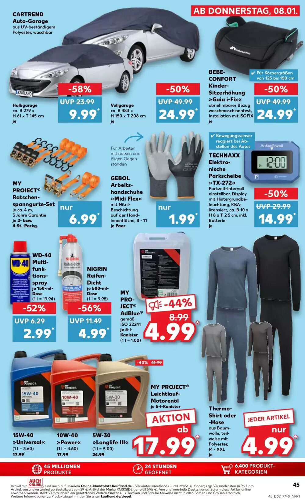 Kaufland Prospekt (ab 11.01.2026) zum Blättern - Seite 45