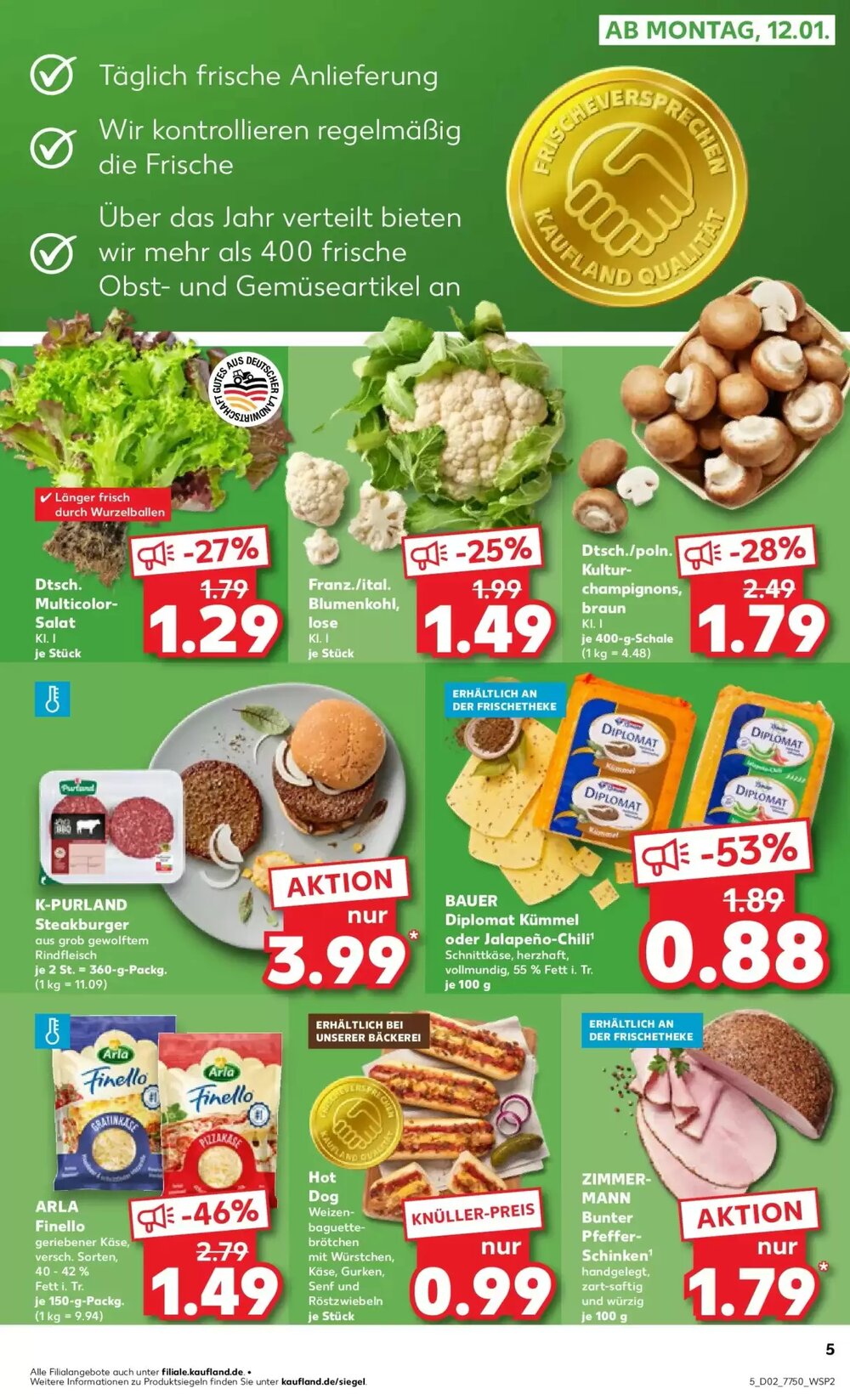 Kaufland Prospekt (ab 11.01.2026) zum Blättern - Seite 5
