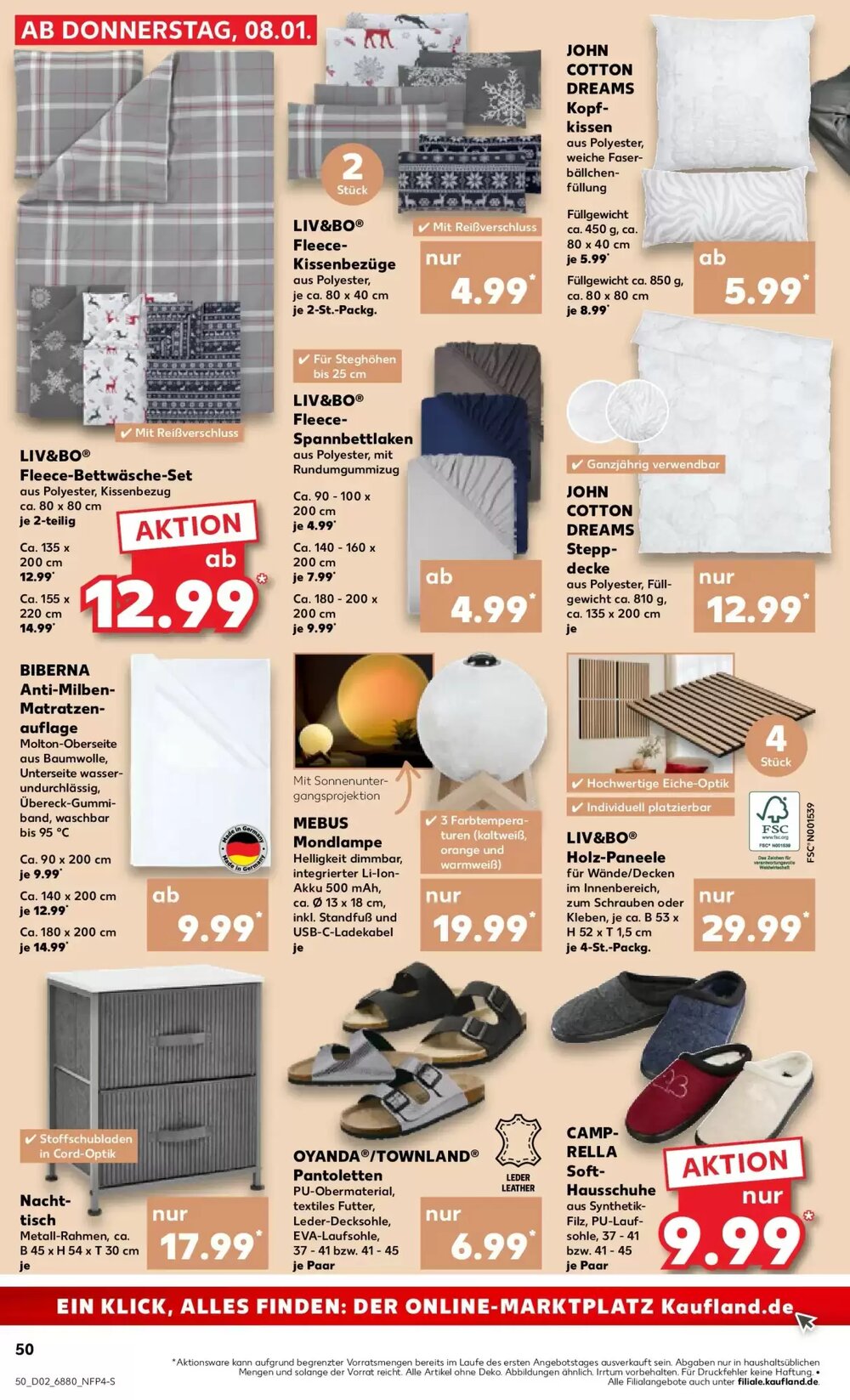 Kaufland Prospekt (ab 11.01.2026) zum Blättern - Seite 50