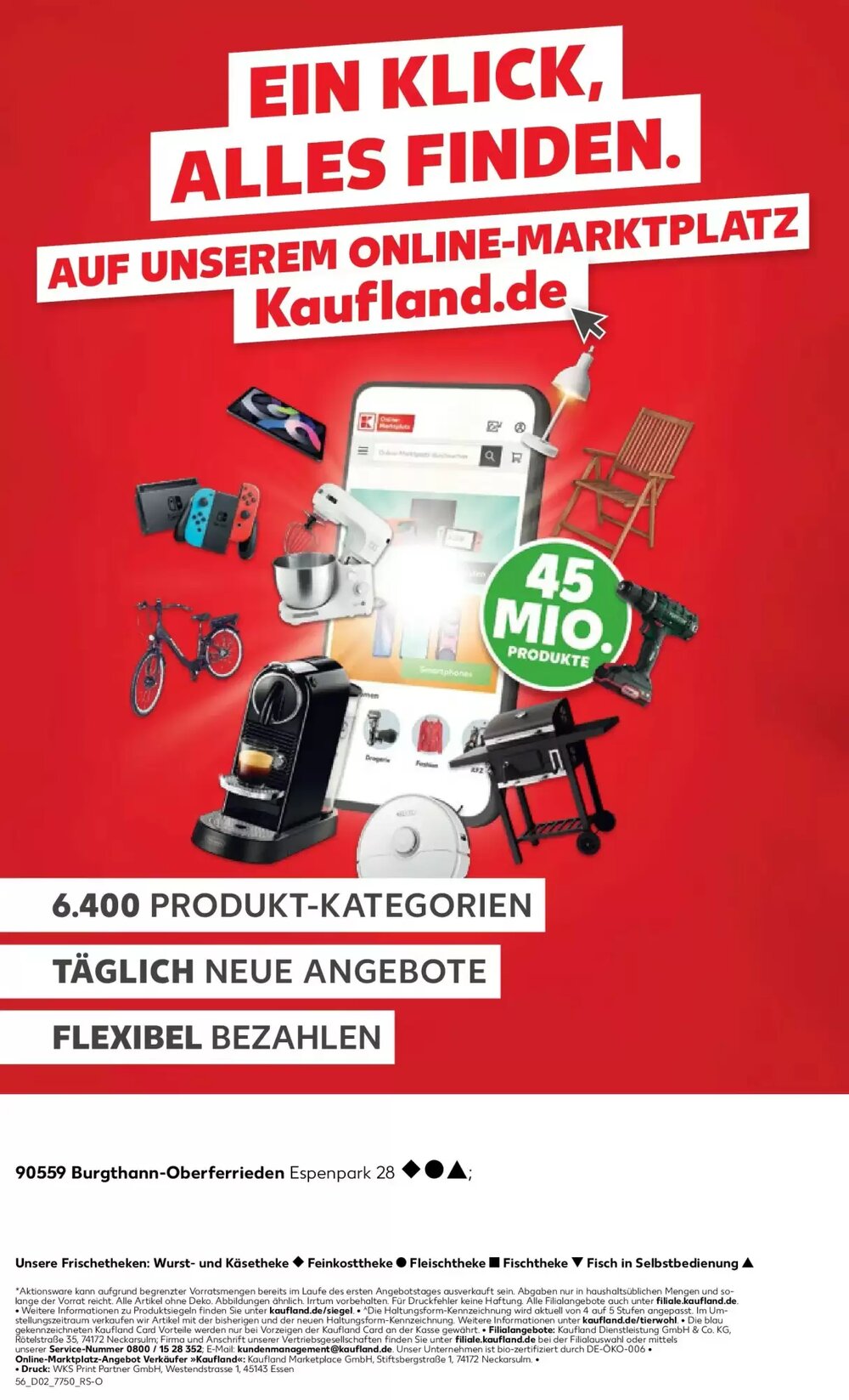 Kaufland Prospekt (ab 11.01.2026) zum Blättern - Seite 56