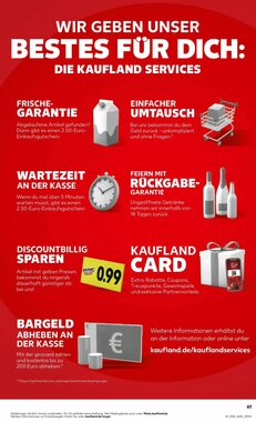 Kaufland Prospekt (ab 11.01.2026) zum Blättern - Seite 61