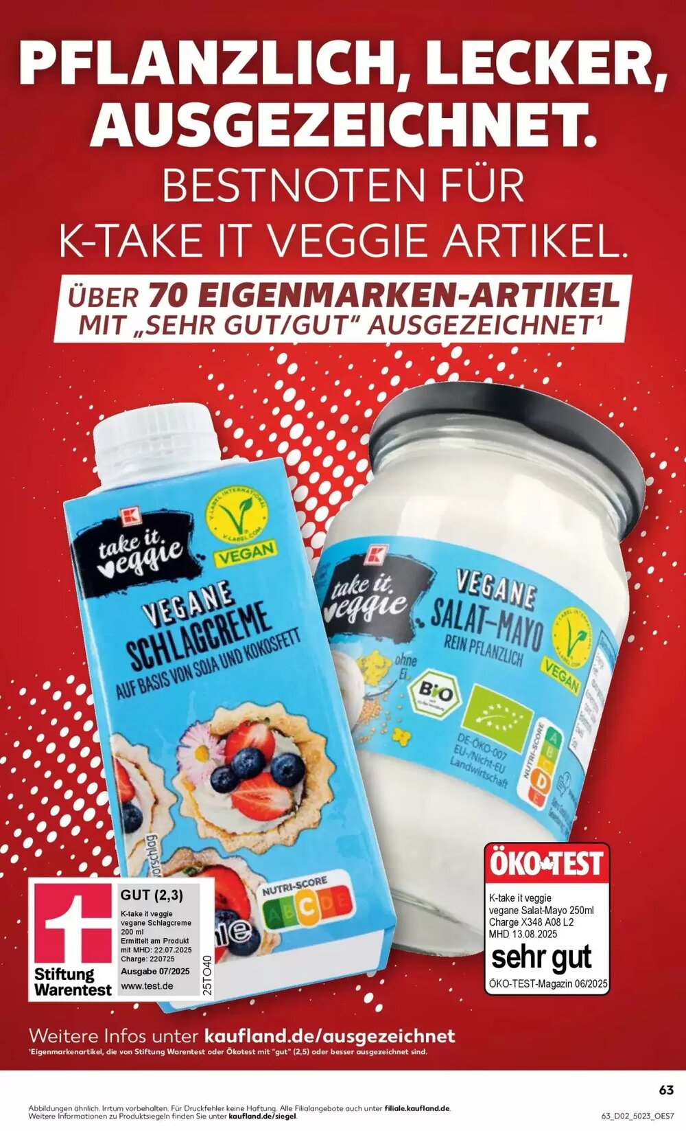 Kaufland Prospekt (ab 11.01.2026) zum Blättern - Seite 63