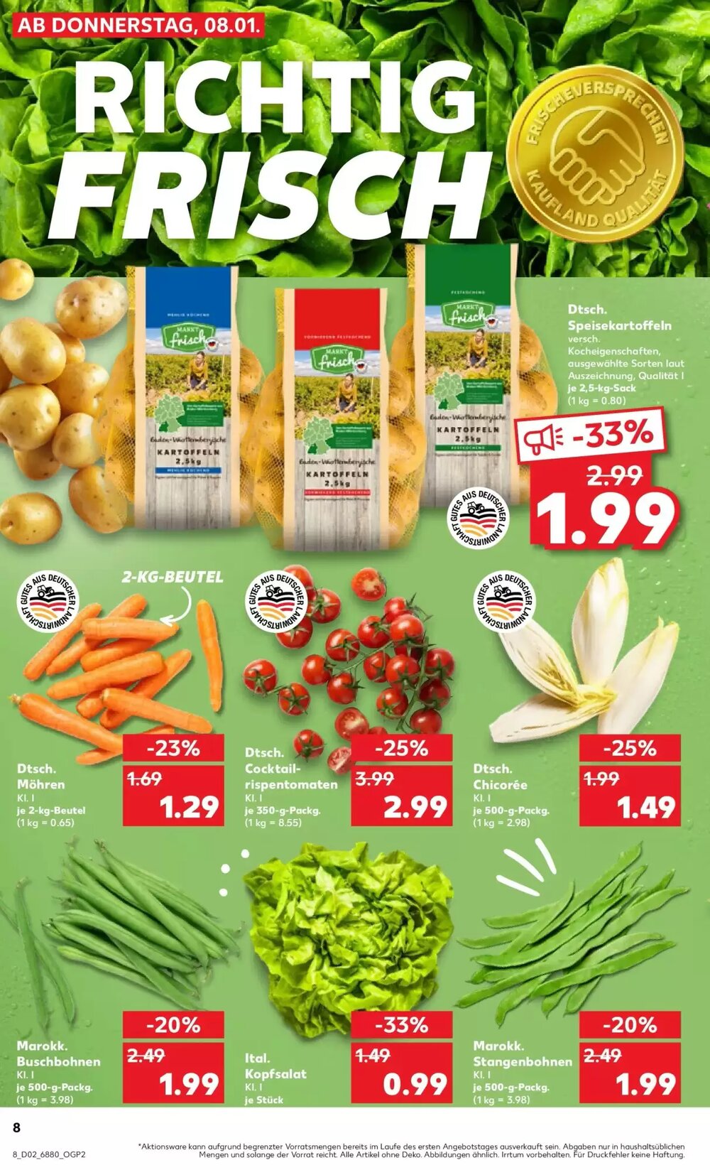 Kaufland Prospekt (ab 11.01.2026) zum Blättern - Seite 8