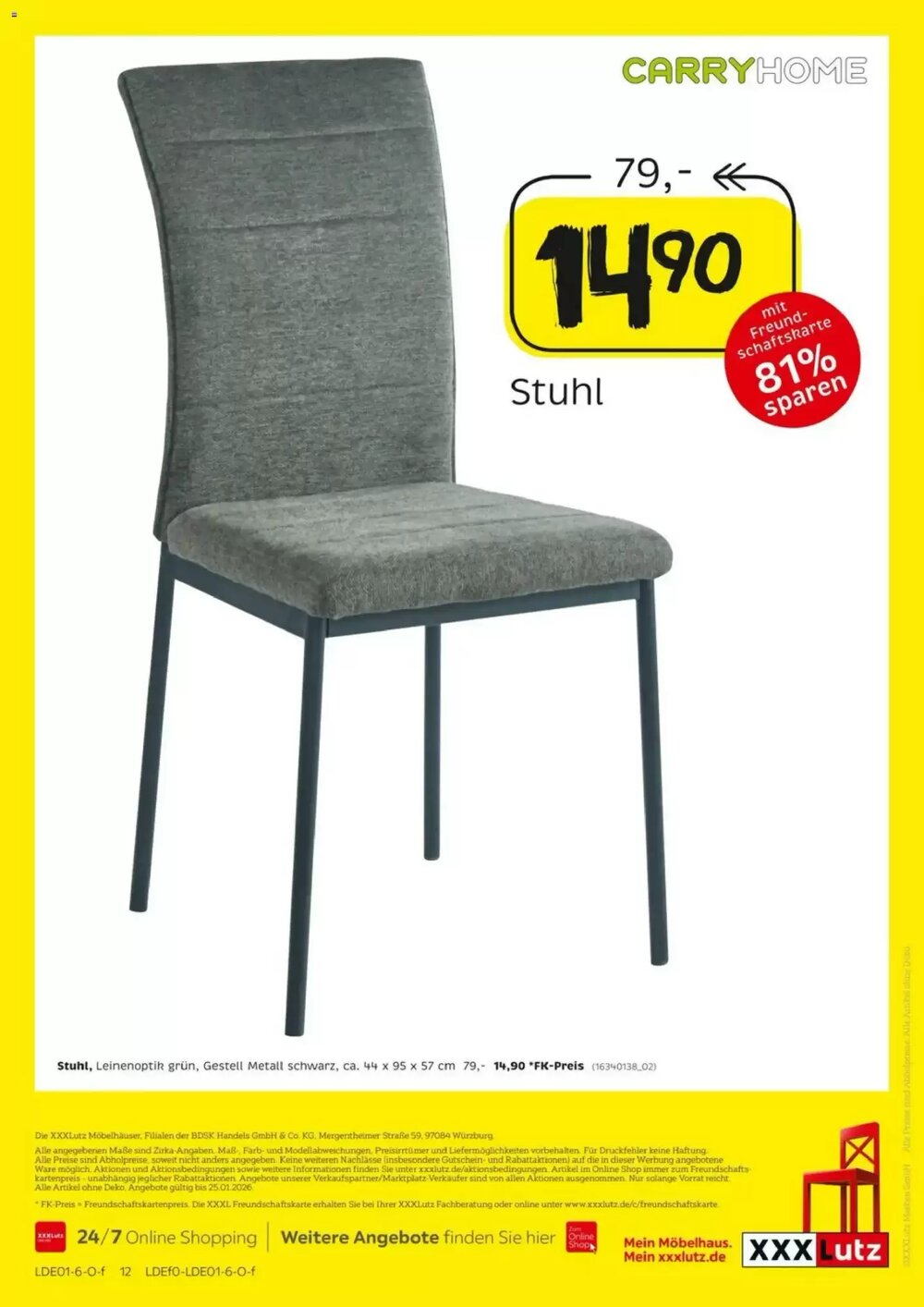 XXXLutz Prospekt (ab 11.01.2026) zum Blättern - Seite 12