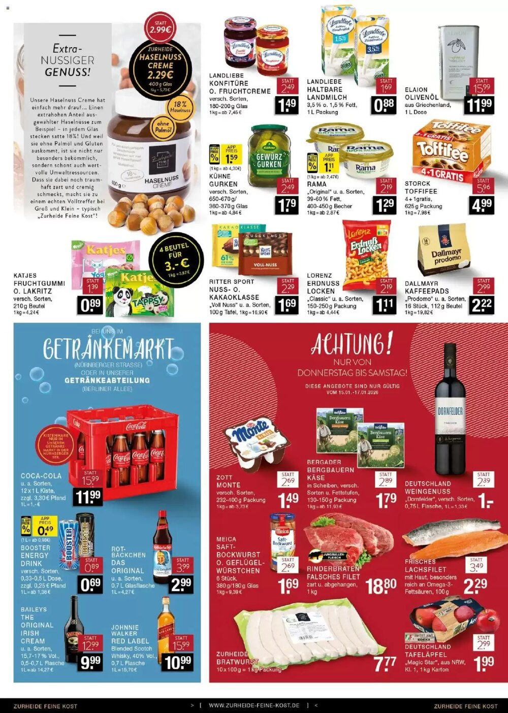 Edeka Zurheide Prospekt (ab 11.01.2026) zum Blättern - Seite 8