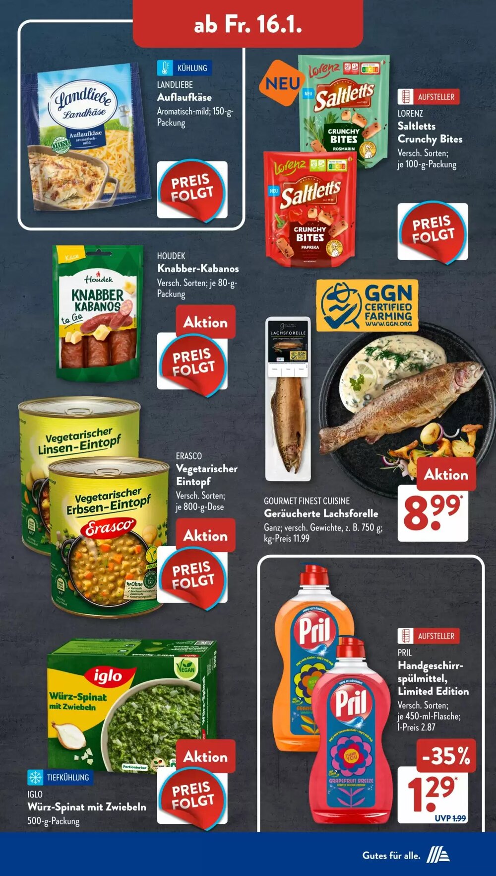 Aldi Süd Prospekt (ab 12.01.2026) zum Blättern - Seite 13